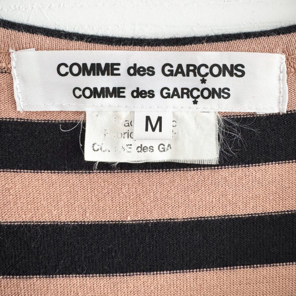 Comme des Garcons Striped Tee Shirt Dress, Size Medium (fits S/M) - Picture 6 of 8